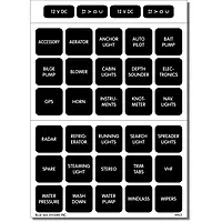 Blue Sea Systems 4215 Square Format Label Set - 30