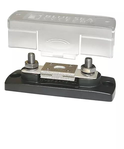 Blue Sea Systems 5005 ANL Fuse Block with Insulating Cover, 35-300 Amp, 32V DC