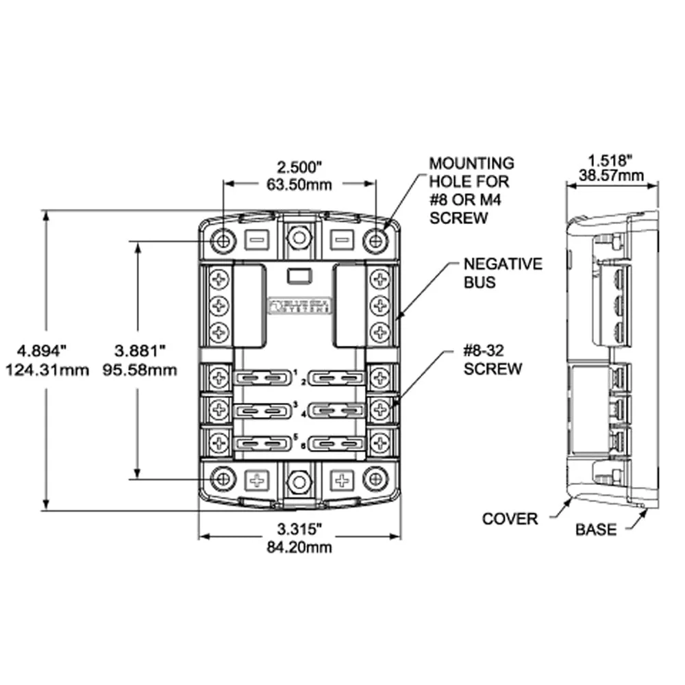 Blue Sea Systems ST-Blade Fuse Blocks