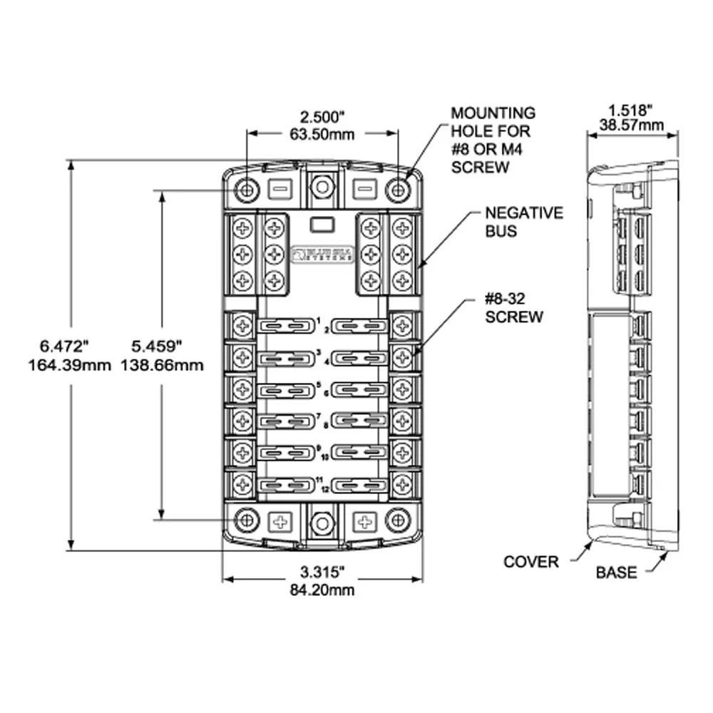 Blue Sea Systems ST-Blade Fuse Blocks
