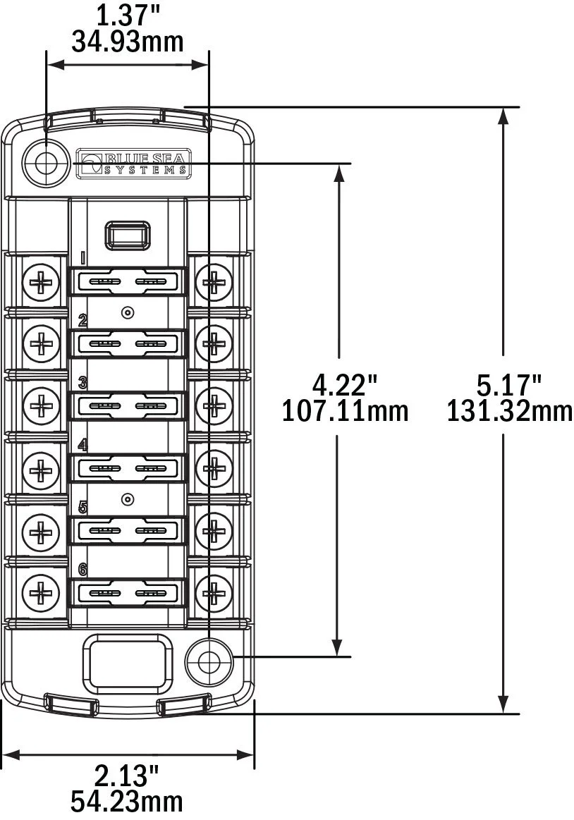 Blue Sea Systems ST-Blade Fuse Blocks