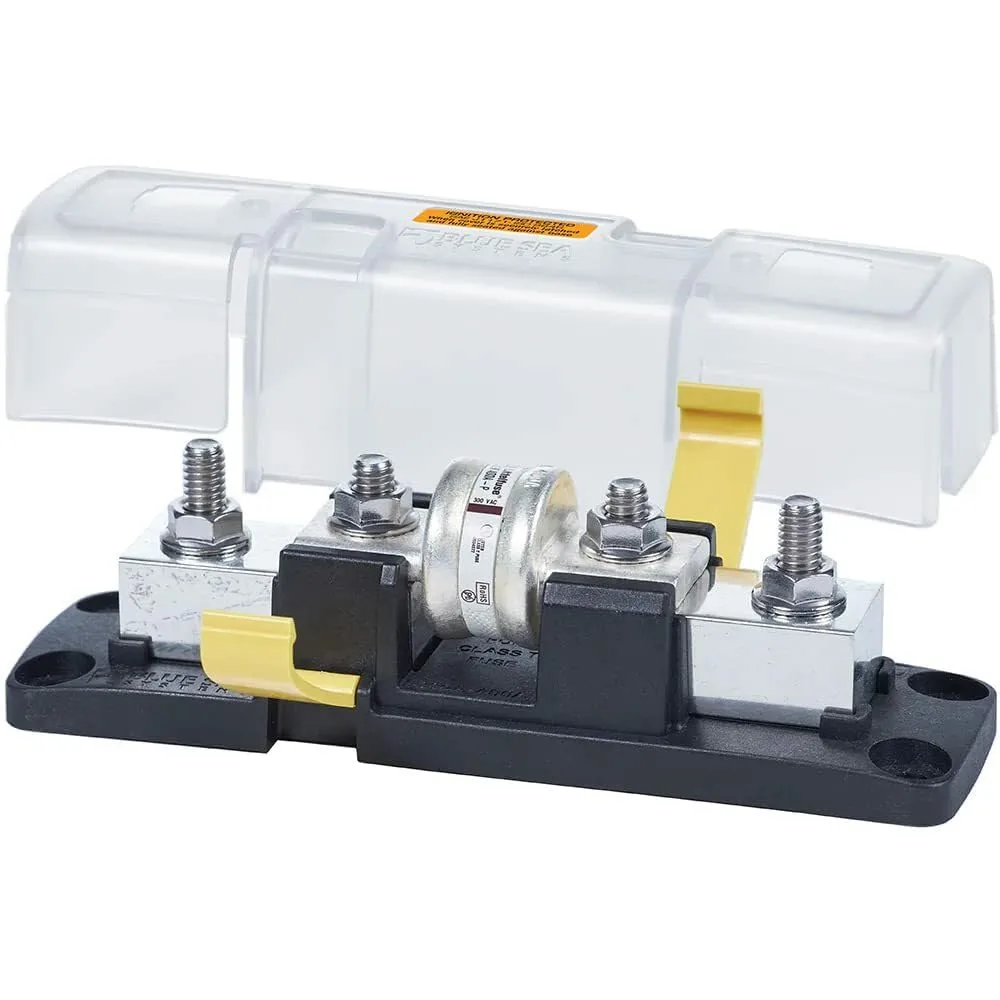 BLUE SEA SYSTEMS Class T Fuse Block with Insulating Cover