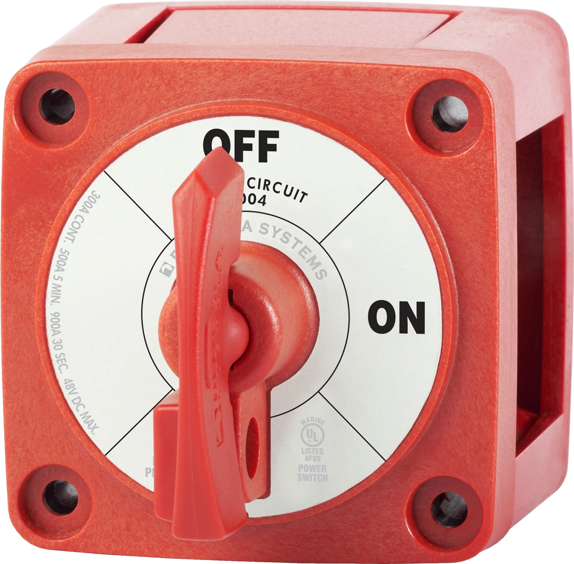 Blue Sea Systems m-Series Mini Battery Switches & Keys