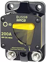 Blue Sea 7149 200 Amp Circuit Breaker - Surface Mount