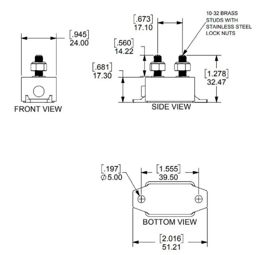 Blue Sea Systems Short Stop Circuit Breaker