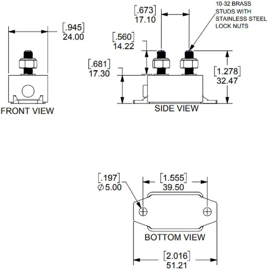 Blue Sea Systems Short Stop Circuit Breaker