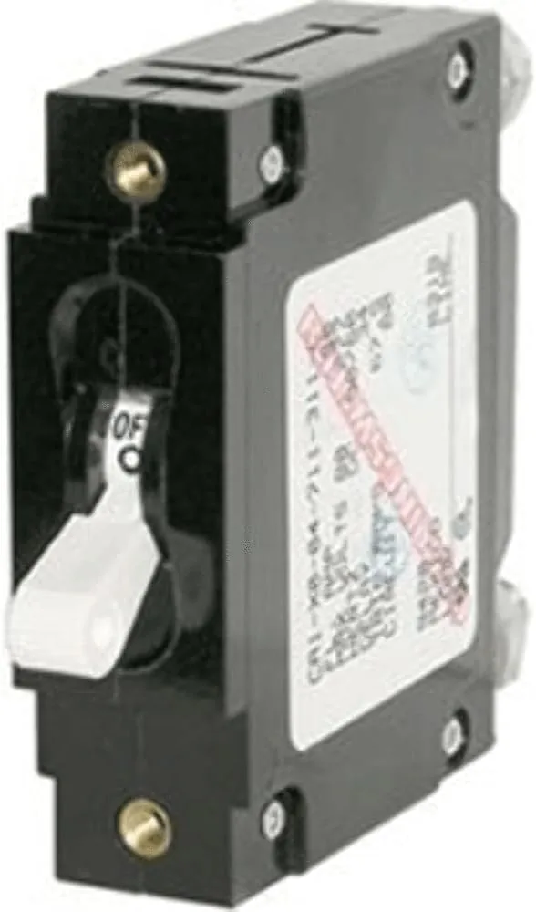 Blue Sea Systems C-Series Single Pole Toggle Circuit Breaker