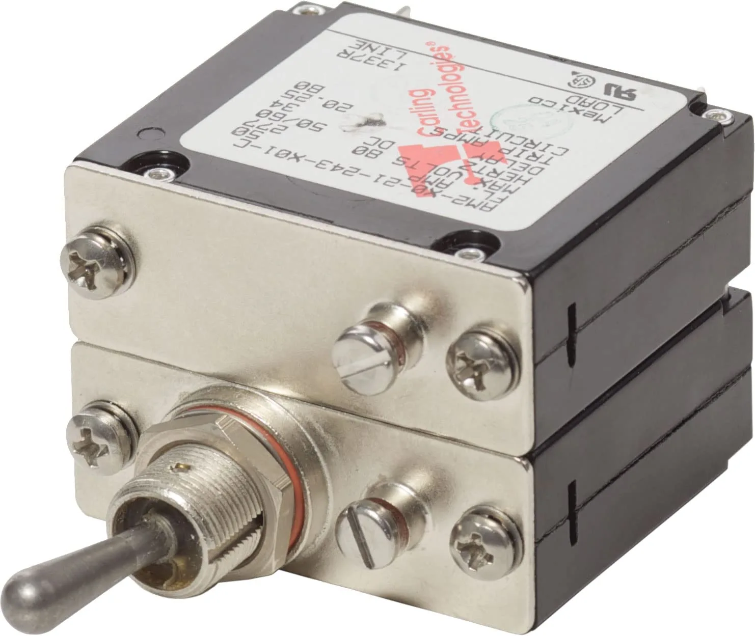 Blue Sea Systems 7317-BSS Circuit Breaker A2Toggle 50A Milspec