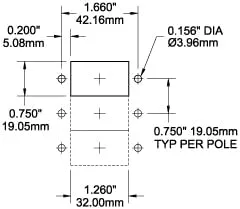 Blue Sea 7399 A-Series Flat Rocker Circuit Breaker - Single Pole - 2.5A