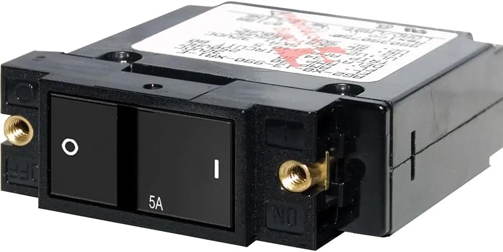 Blue Sea Systems Single Pole 2" Rocker Circuit Breakers