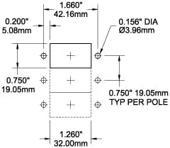 Blue Sea Systems Single Pole 2" Rocker Circuit Breakers