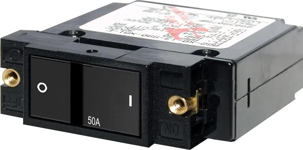 Blue Sea Systems Single Pole 2" Rocker Circuit Breakers