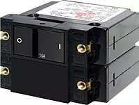 Blue Sea Systems A-Series Double Pole Rocker Circuit Breakers