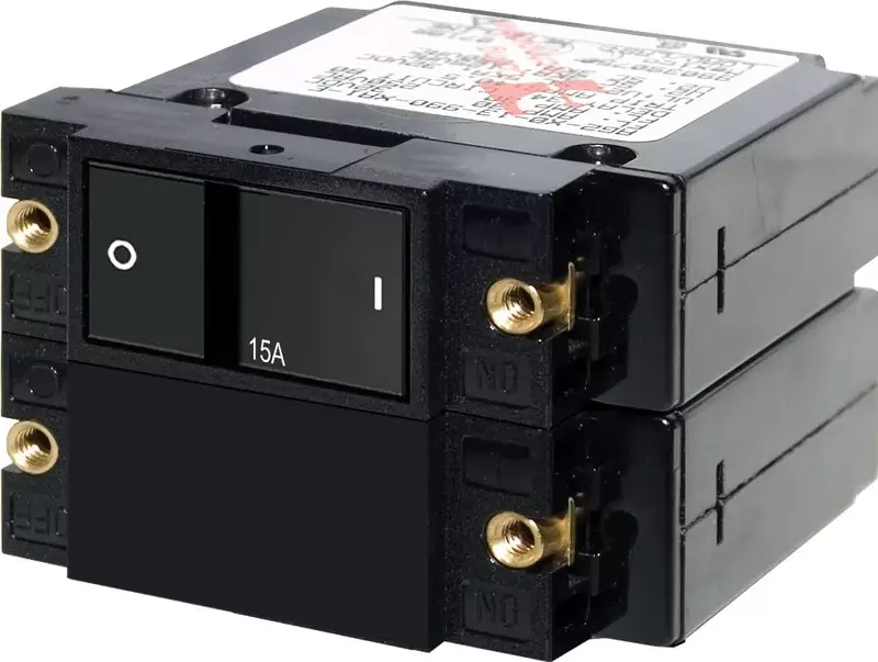 Blue Sea Systems A-Series Double Pole Rocker Circuit Breakers