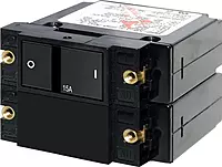 Blue Sea Systems A-Series Double Pole Rocker Circuit Breakers