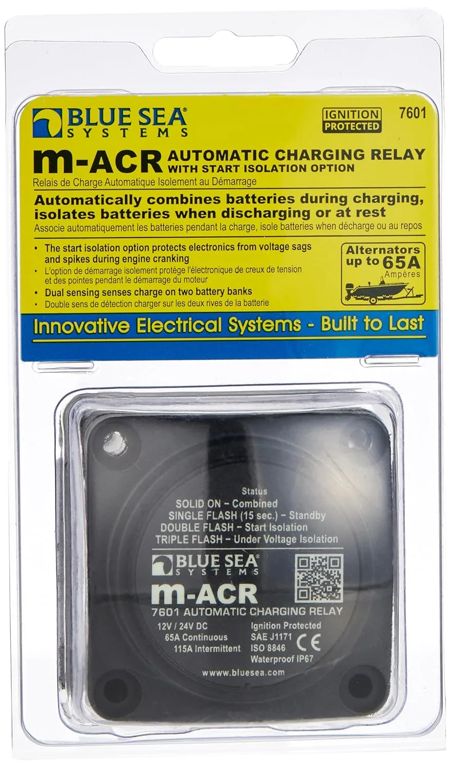 Blue Sea Systems Automatic Charging Relay (ACR) Series