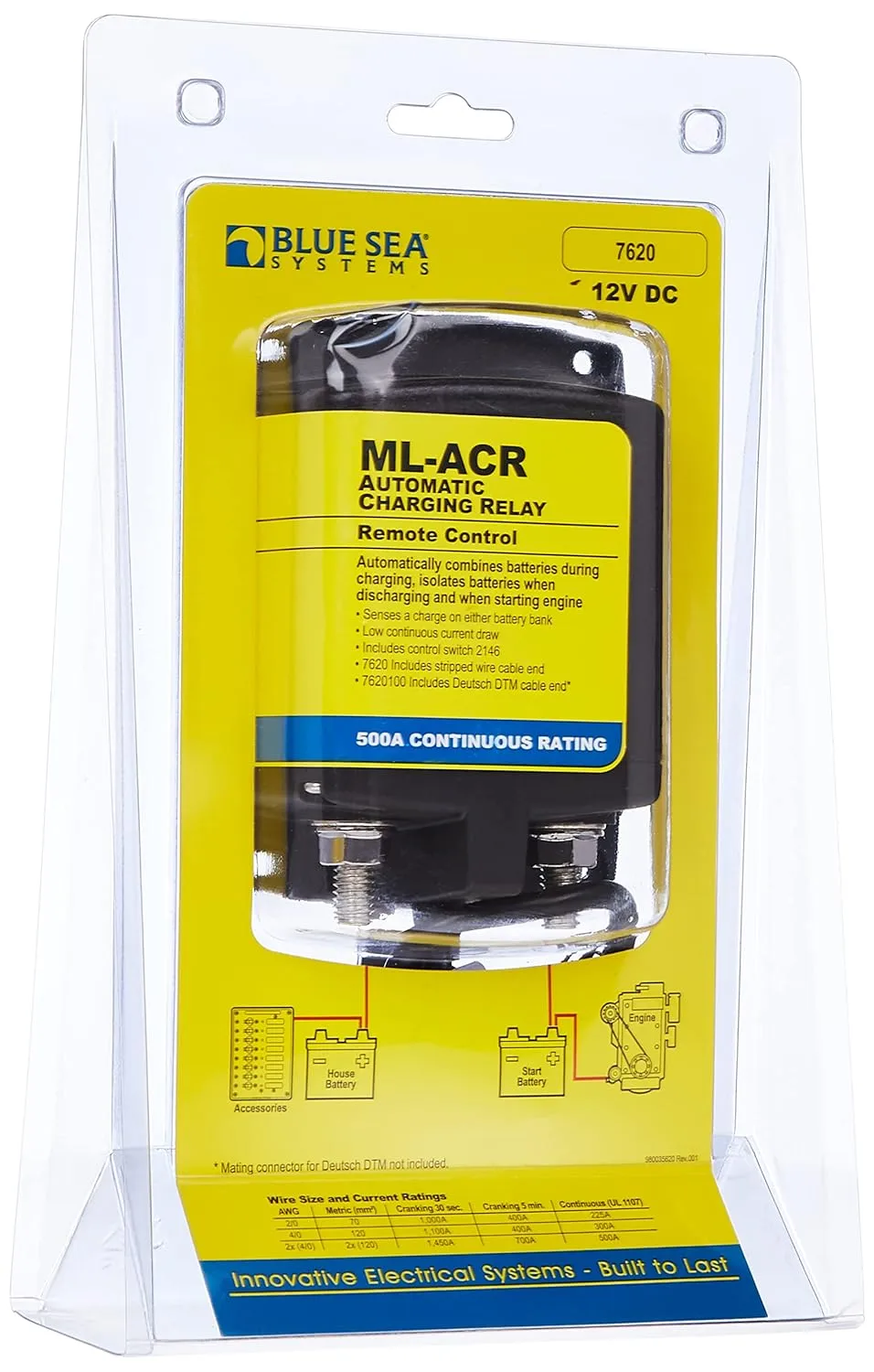 Blue Sea Systems Automatic Charging Relay (ACR) Series