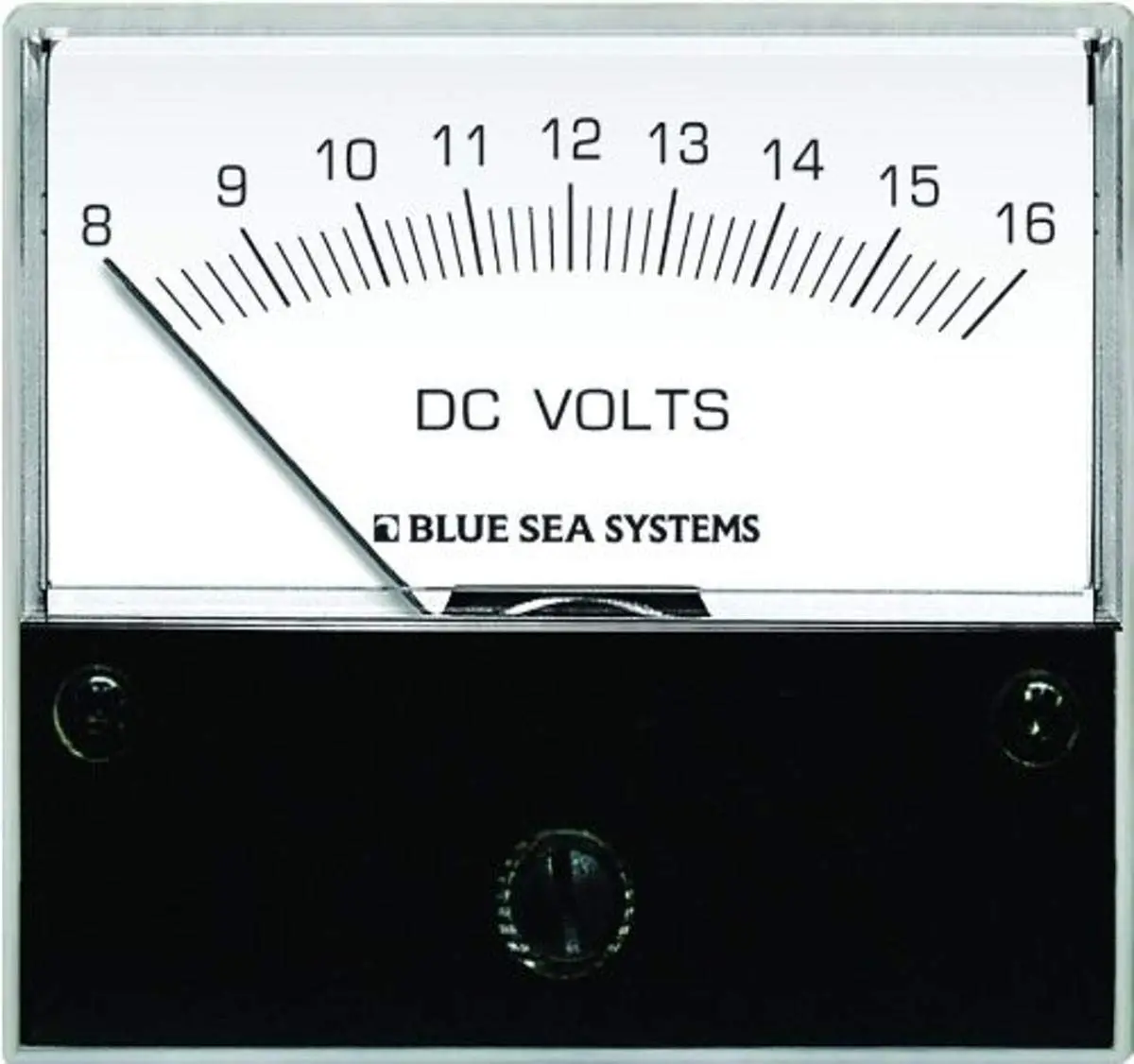 Blue Sea 8003 DC Analog Voltmeter - 2-3/4" Face, 8-16 Volts DC
