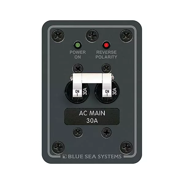 Blue Sea 8077 AC Main Only Toggle Circuit Breaker Panel