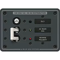 Blue Sea - 8100-BSS Panel 120VAC ELCI Main 30A (10EA)