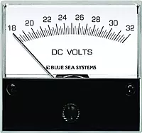 Blue Sea 8240 DC Analog Voltmeter - 2-3/4" Face, 18-32 Volts DC