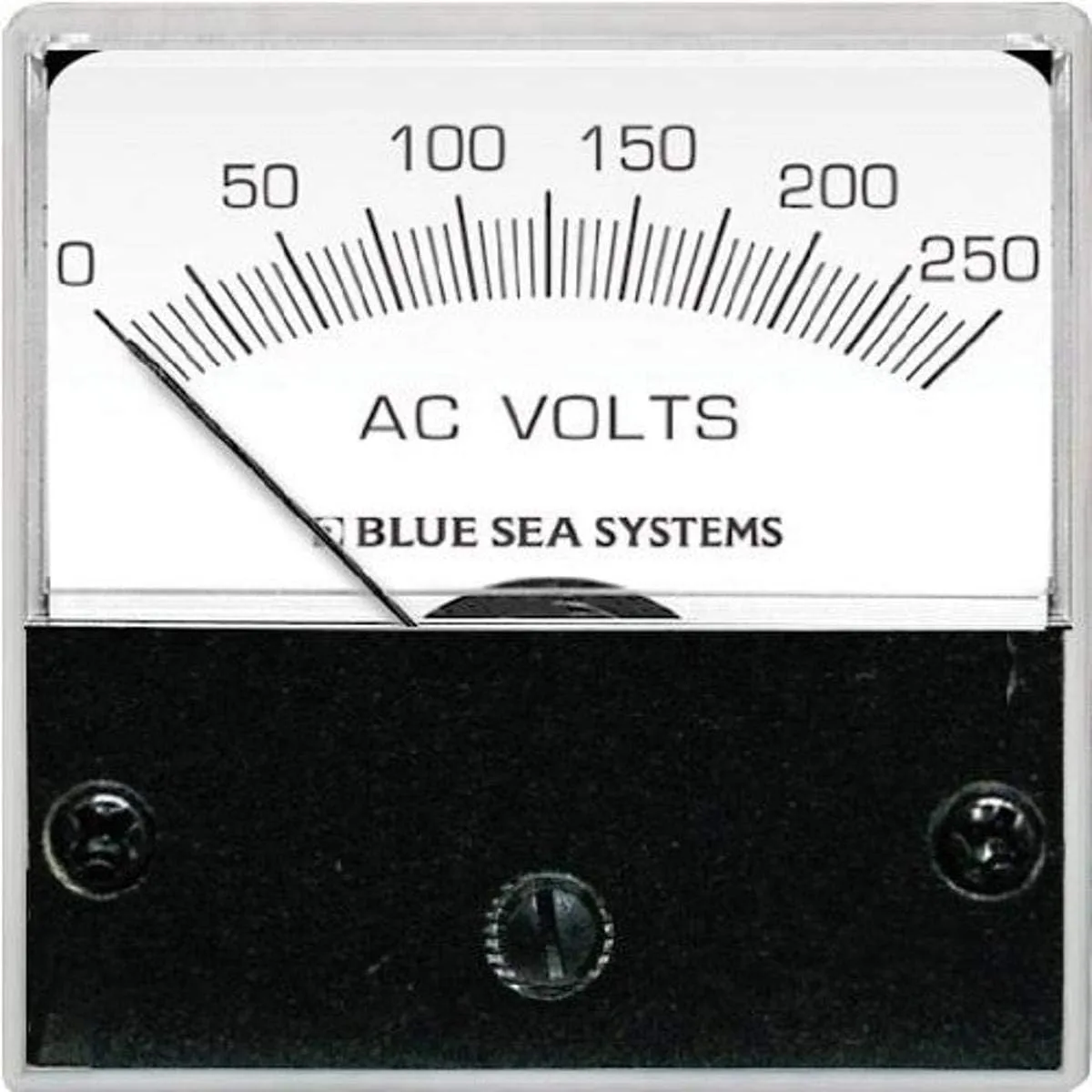 Blue Sea 8245 AC Analog Micro Voltmeter - 2" Face, 0-250 Volts AC