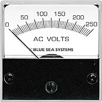 Blue Sea 8245 AC Analog Micro Voltmeter - 2" Face, 0-250 Volts AC