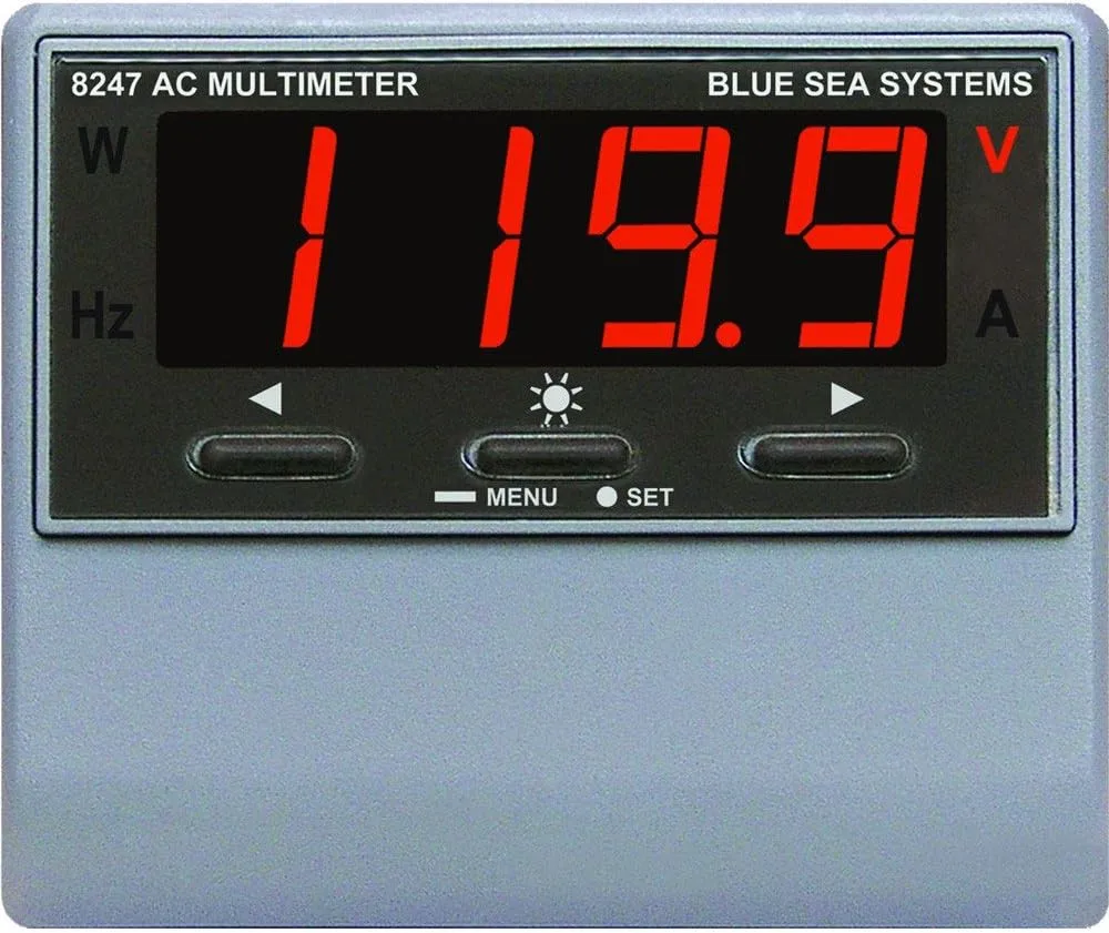 Blue Sea 8247 AC Digital Multimeter with Alarm