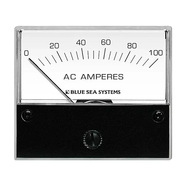 Blue Sea 8258 AC Analog Ammeter - 2-3/4" Face, 0-100 Amperes AC