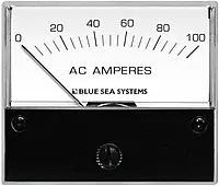 Blue Sea 8258 AC Analog Ammeter - 2-3/4" Face, 0-100 Amperes AC
