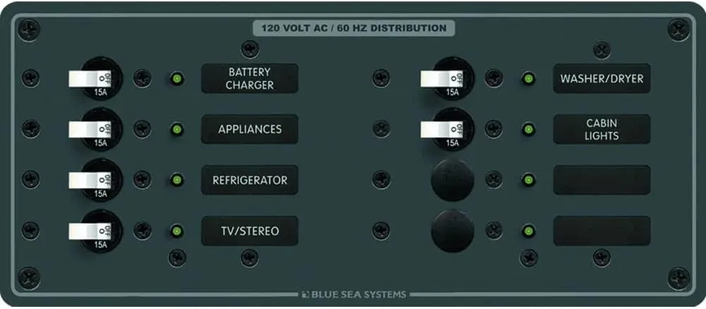 Blue Sea 8411 AC 8 Position