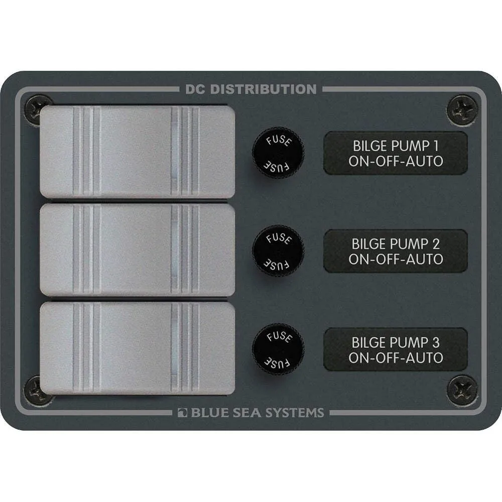 Blue Sea 8665 Contura 3 Bilge Pump Control Panel