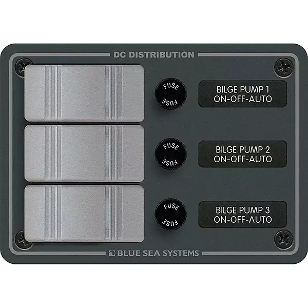 Blue Sea 8665 Contura 3 Bilge Pump Control Panel