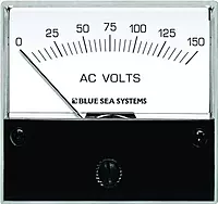 Blue Sea Systems 9353 AC Analog Voltmeter (0-150 Volts AC)