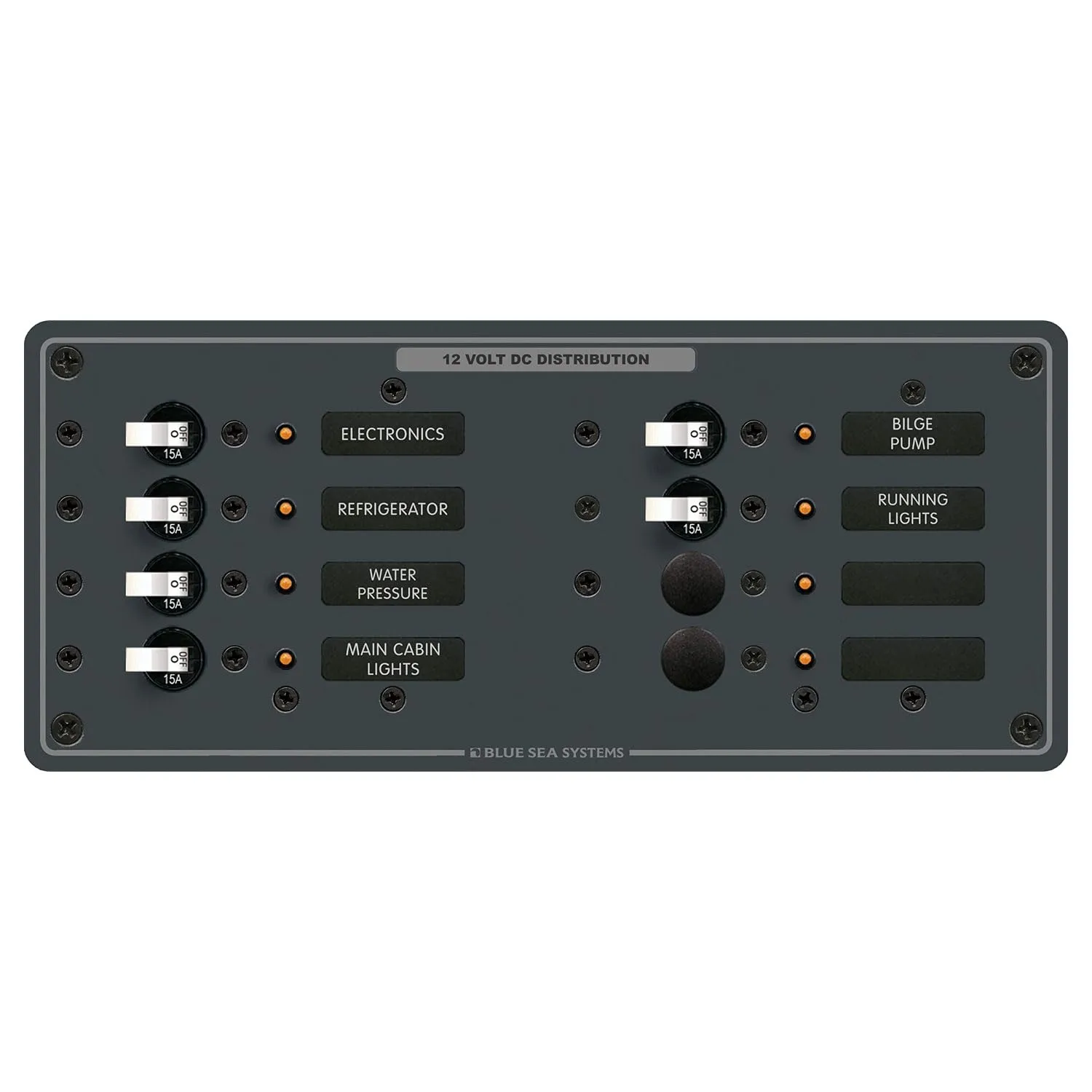 Blue Sea Systems DC Circuit Breaker Distribution Panel
