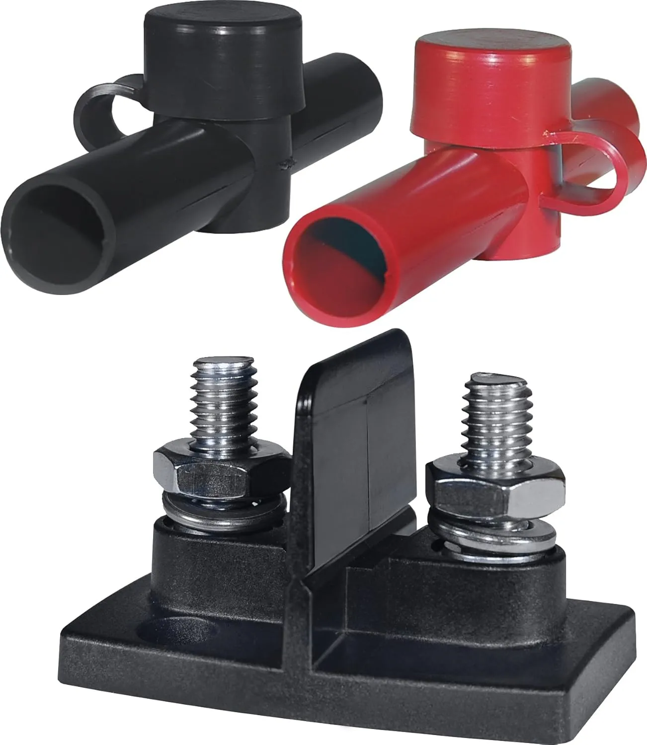 Blue Sea Systems Dual PowerPost Cable Connectors 48V DC