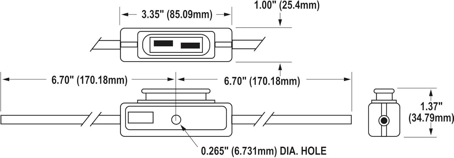 BLUE SEA SYSTEMS MAXI Fuse Block and In-Line Fuse Holder