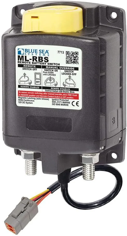 BLUE SEA SYSTEMS Marine Battery Switch and Meter Toggle