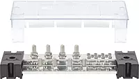 Blue Sea PowerBar 1000 - 8 x 3/8" Studs w/Cover, 1000A