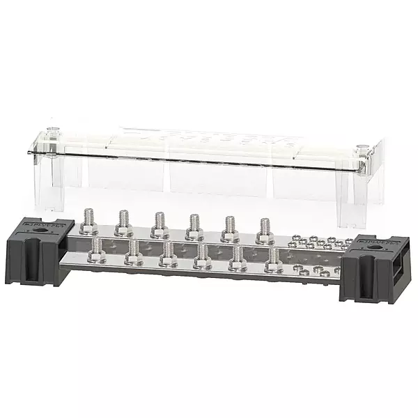 Blue Sea Systems 1991 PowerBar 1000 Stud with Cover, 12 x 3/8"