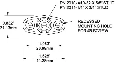 BLUE SEA SYSTEMS PowerPost and PowerPost Plus Cable Connectors