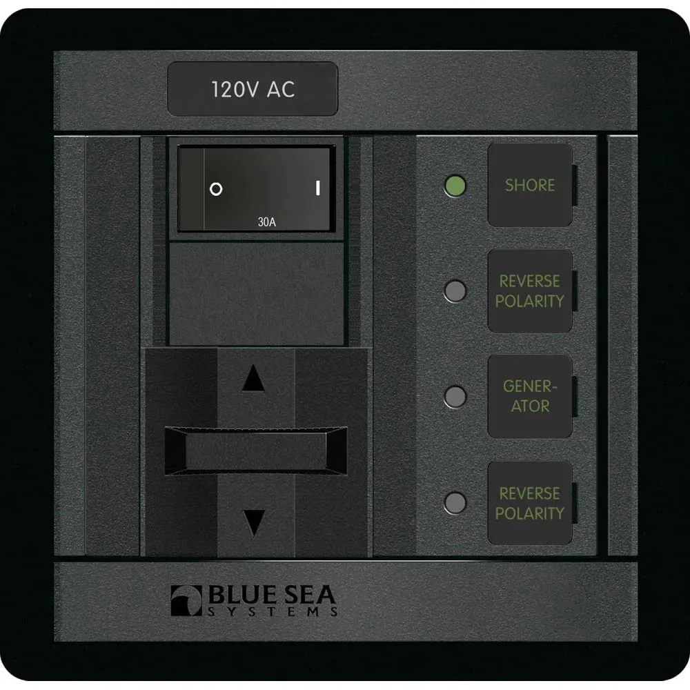 Blue Sea Systems 1208 120V AC 2 Sources - 30A