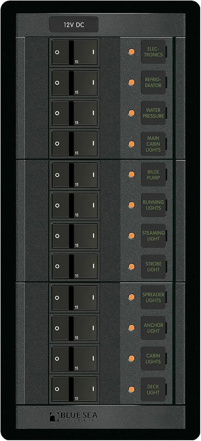 Blue Sea Systems 1223 12 Volt DC 12 Position