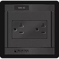 Blue Sea Systems 1479 360 Panel with 120V AC Dual Outlet