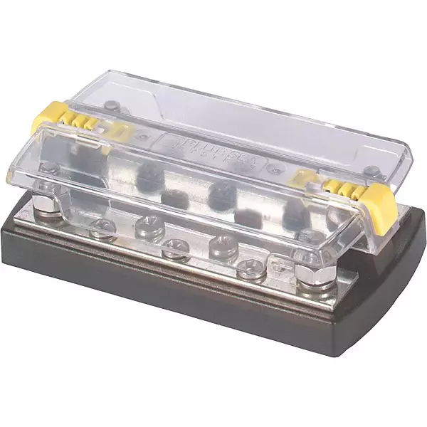 Blue Sea Systems 2723 DualBus 150A Common 4 x 5/16" Stud and 5 x 10-32 Screw Terminal