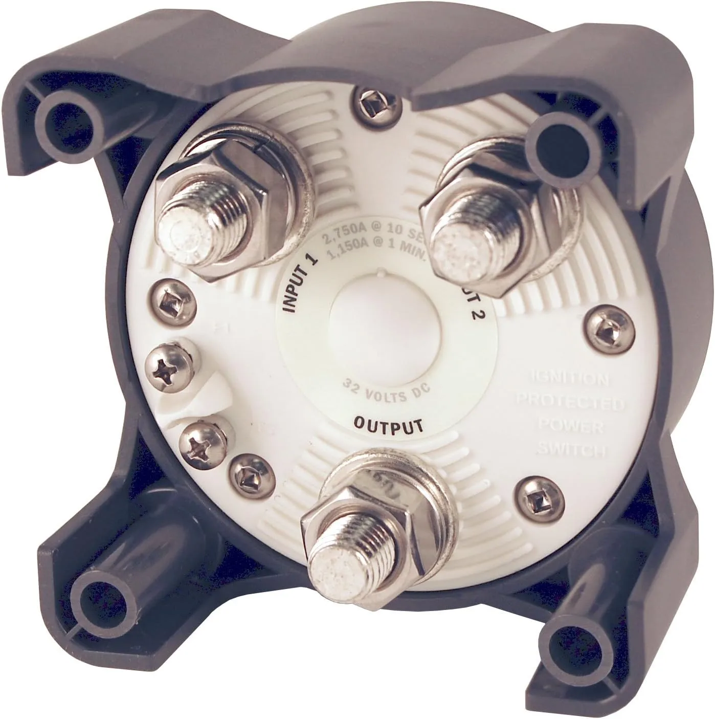 Blue Sea Systems 3003 Heavy Duty Battery Switch with Alternator Field Disconnect, 1-2-Off-Both, Beige