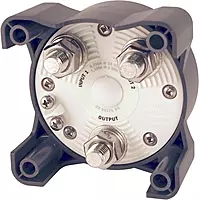 Blue Sea Systems 3003 Heavy Duty Battery Switch with Alternator Field Disconnect, 1-2-Off-Both, Beige