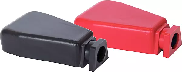 Blue Sea Systems 4017 Straight Terminal Cable Caps, Cable Size 1/0 AWG, 2/0 AWG, 2 Pack,Beige