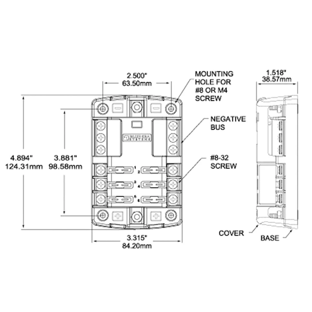 Blue Sea Systems ST-Blade Fuse Blocks