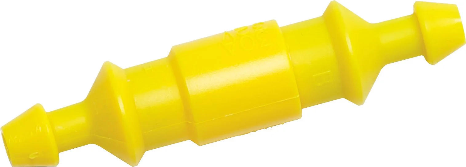 Blue Sea Systems 5060 Crimpable In-Line AGC/MDL Fuse Holder, Yellow